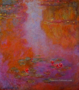  impressionniste art - Nymphéas VI Claude Monet Fleurs impressionnistes
